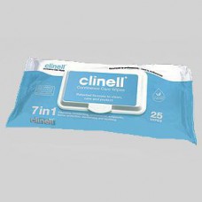 Hygienické zvlhčené ubrousky Clinell Continence care 25